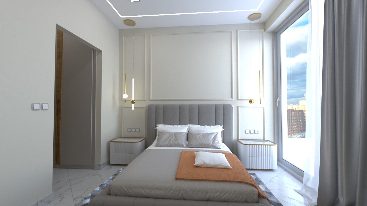 Chambre parentale élégante