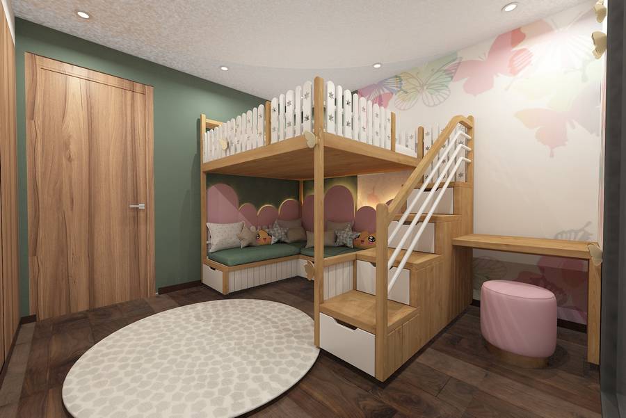Chambre enfant après Chambre enfant après