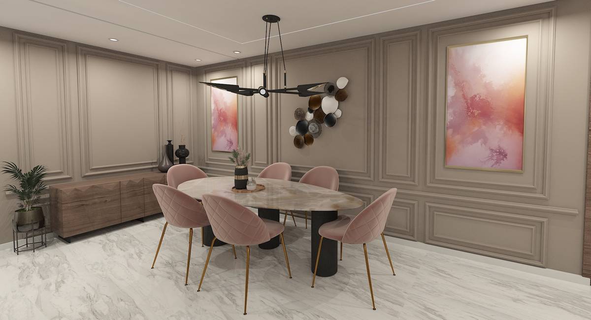 Salle à manger après Salle à manger après